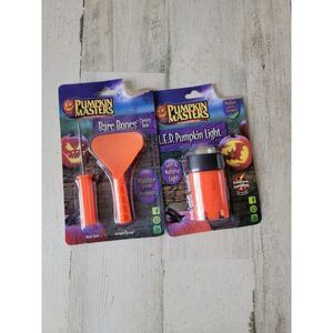 Pumpkin Masters barebones LED pumpkin light carving accessory kit set
